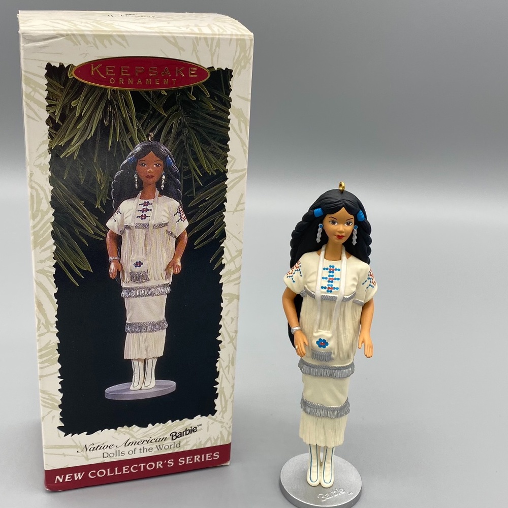 Hallmark Native American Barbie Ornament